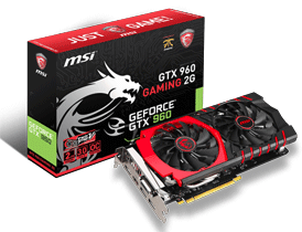 MSI GTX 960 Gaming 2G