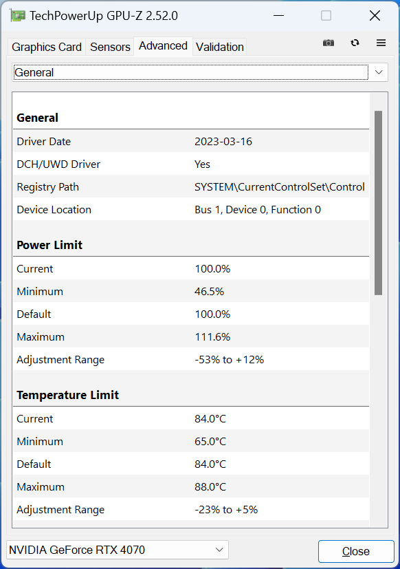 MSI GeForce RTX 4070 Gaming X Trio 12G