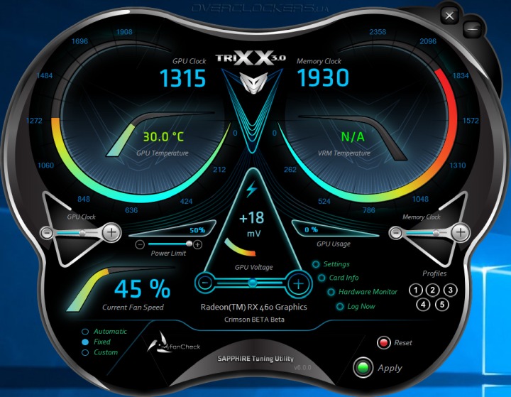 Sapphire Nitro RX 460 4G D5