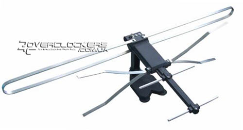 GLOMEX Avior TV/AM-FM antenna black